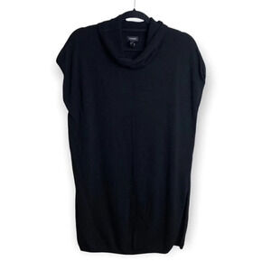 Danier Black Cowl  Neck Sleeveless Top